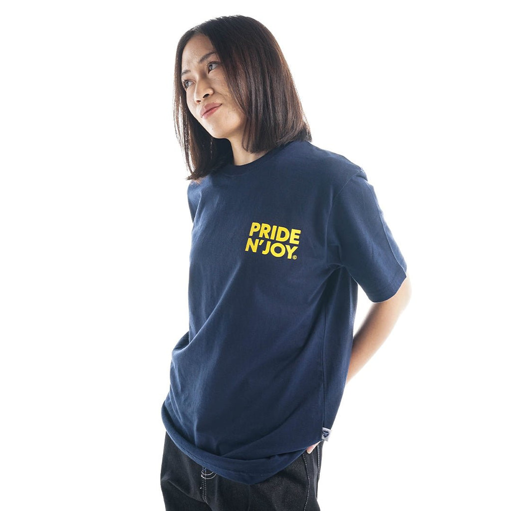 Pride N Joy Co - T-Shirt Tiger Skateboarding Navy - Pride N Joy Co