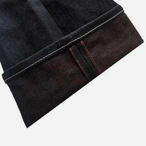 Pride N Joy Co - Tingi Bark 17 Oz Dyed Selvedge Heavyweight Denim - Pride N Joy Co