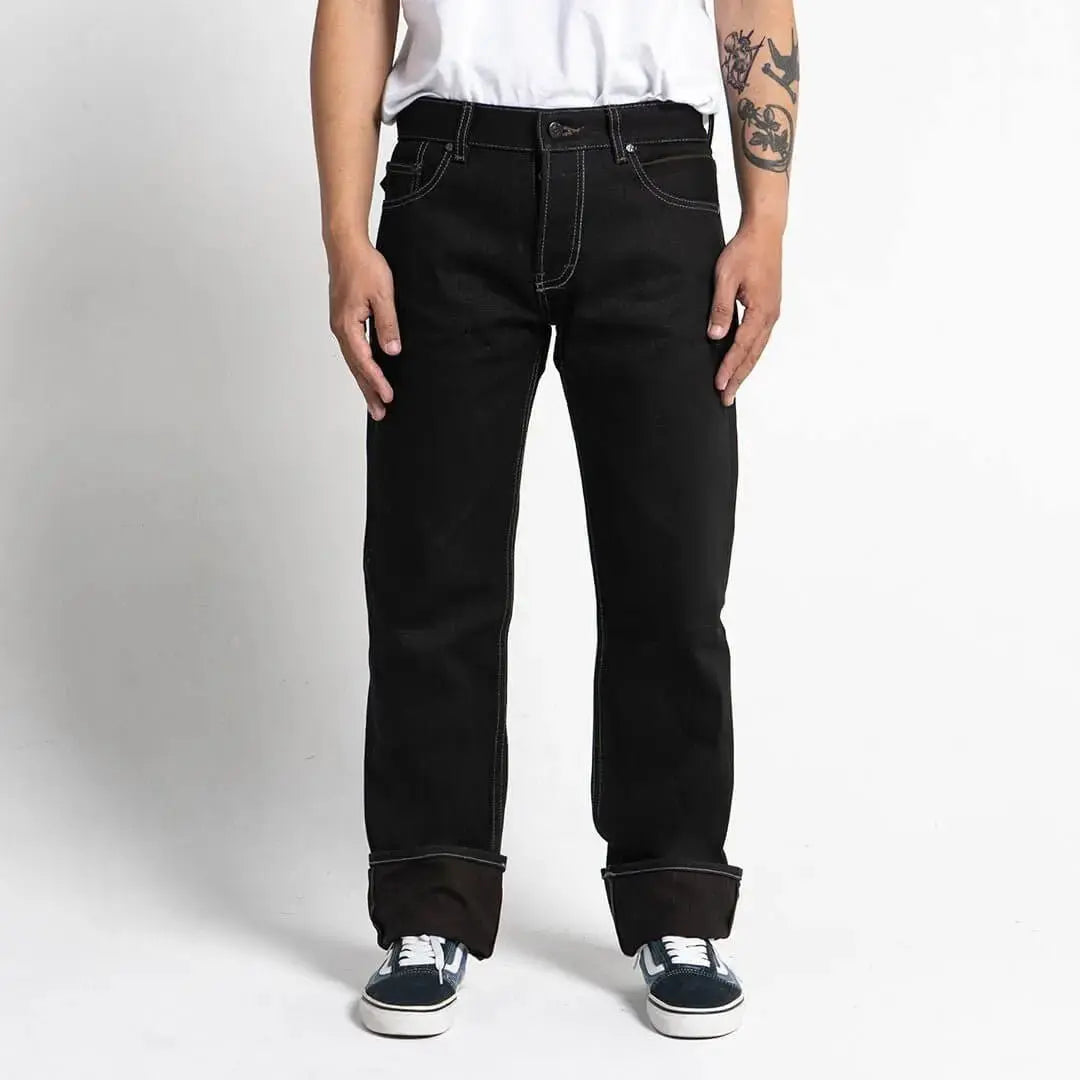 Pride N Joy Co - Tingi Bark 17 Oz Dyed Selvedge Heavyweight Denim - Pride N Joy Co